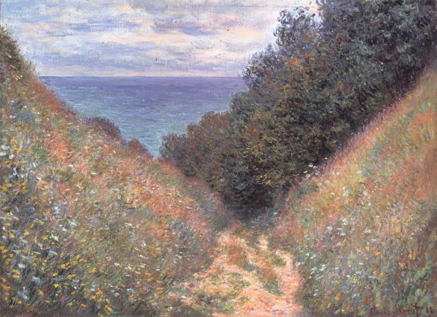 Road at La Cavee,Pourville